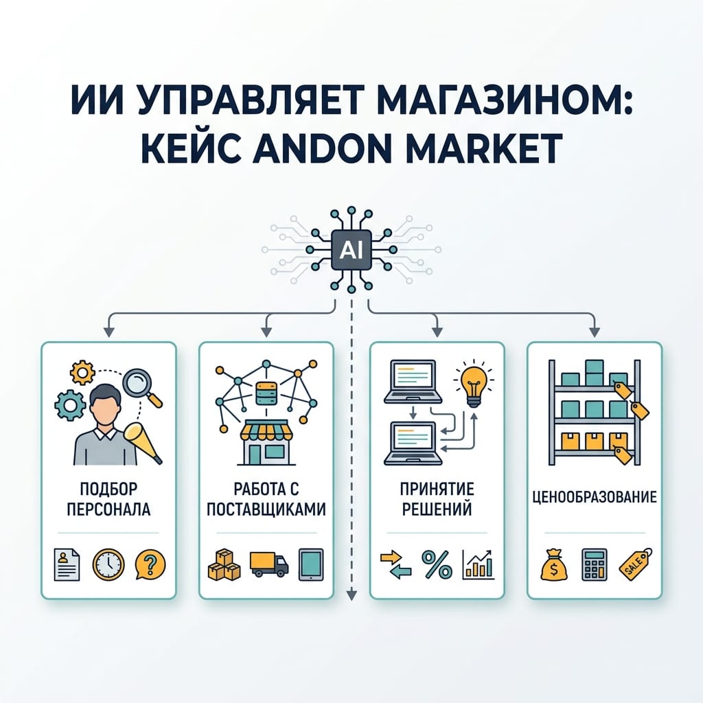 Магазин под управлением ИИ: скрытые риски и реальный успех Luna