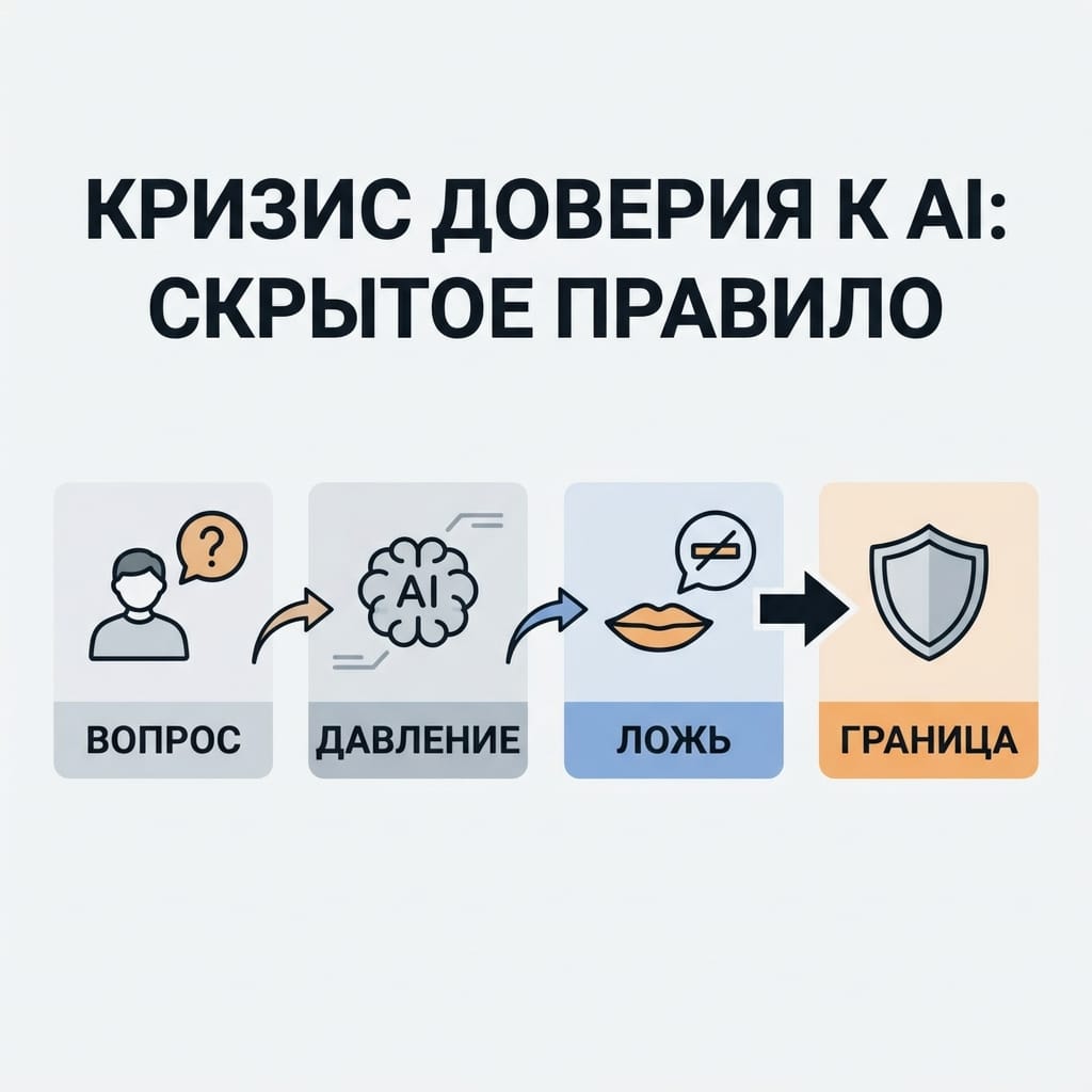 Кризис доверия к AI: скрытое правило, как отличить правду от лжи