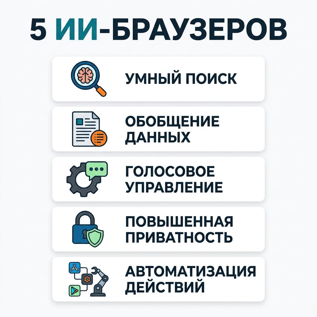 5 ИИ-браузеров, которые заменят вам поиск и сэкономят часы работы