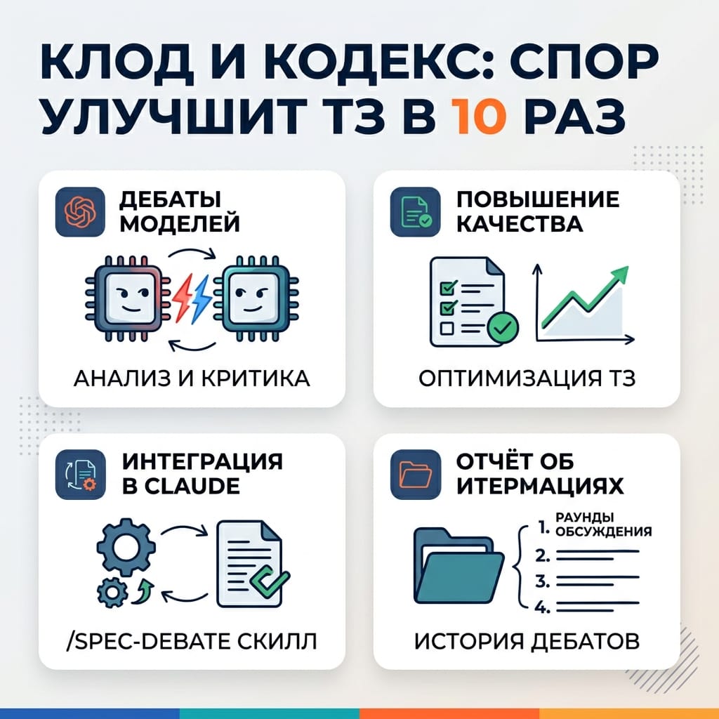 Claude Code и Codex: спор нейросетей улучшит ваши ТЗ в 10 раз