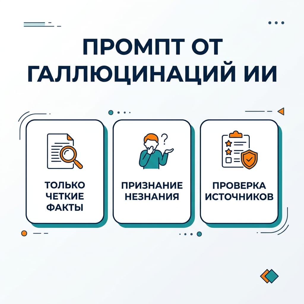 Промпт от галлюцинаций ИИ: как заставить нейросеть говорить правду