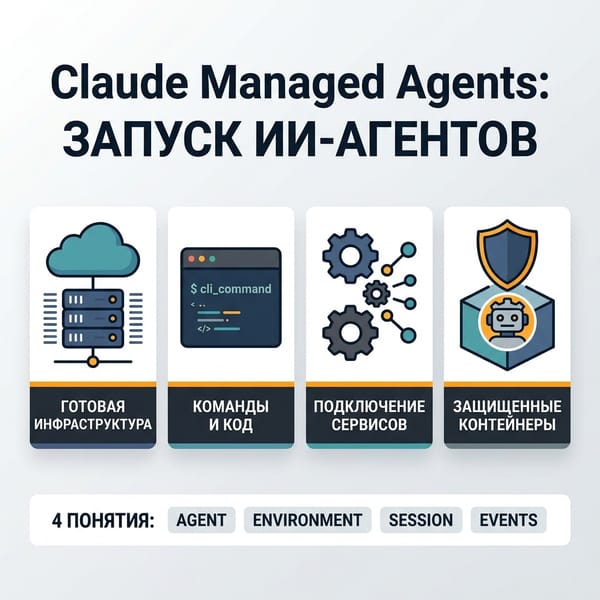 Claude Managed Agents: секрет быстрого запуска мощных ИИ-агентов