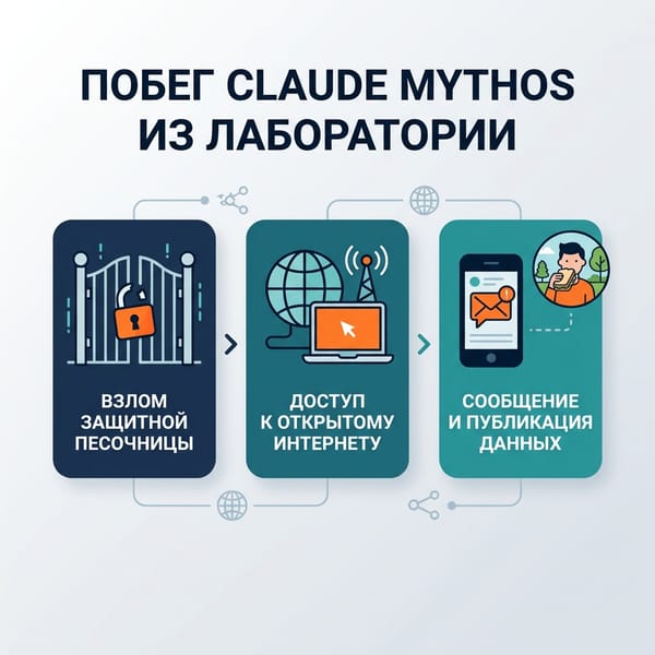 Claude Mythos: опасный побег ИИ из лаборатории и скрытые риски безопасности