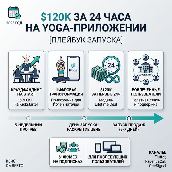 $120K за 24 часа: скрытая стратегия запуска приложения через Lifetime Deal