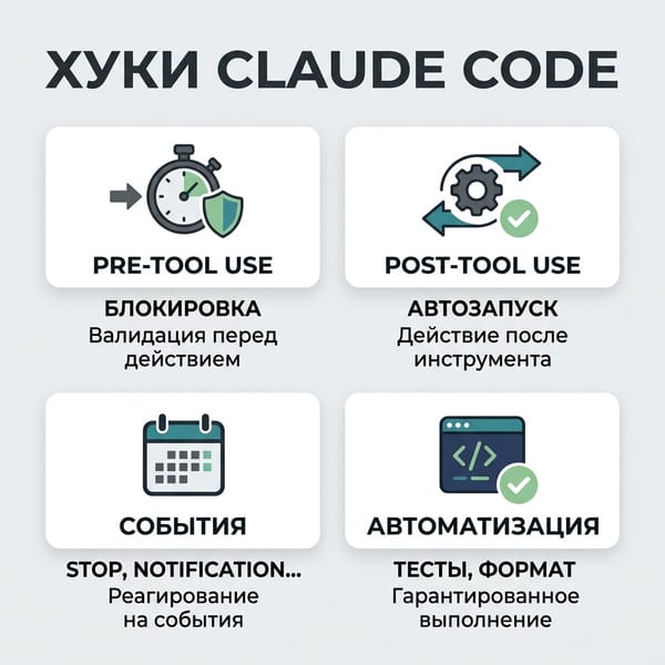 Хуки Claude Code: секрет автоматизации, который гарантирует результат