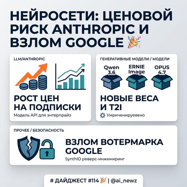Нейросети: скрытый ценовой риск Anthropic и взлом защиты Google
