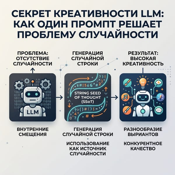 Секрет креативности LLM: как один промпт решает проблему случайности