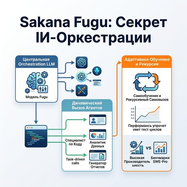 Sakana Fugu: секрет мощной ИИ-оркестрации через самообучение и рекурсию