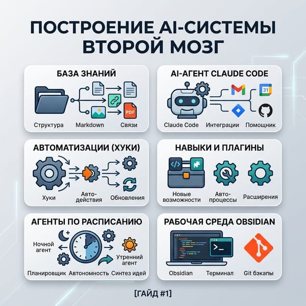 Как создать AI-второй мозг: секрет вашей сверхпродуктивности