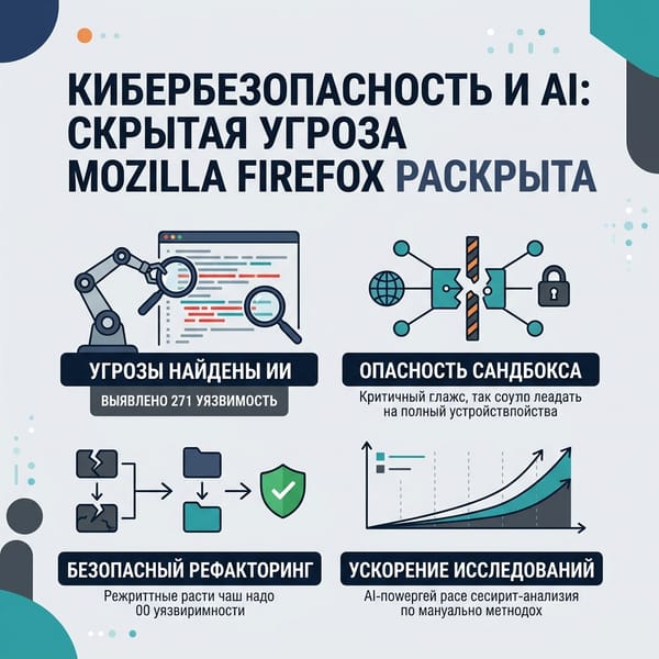 Кибербезопасность и AI: скрытая угроза Mozilla Firefox раскрыта