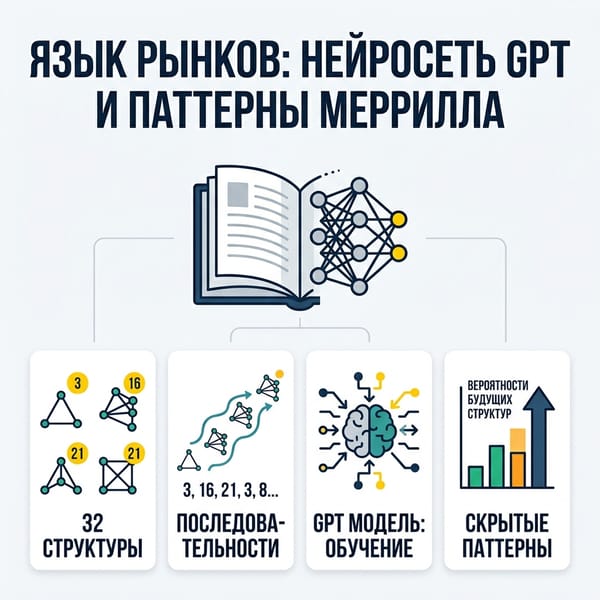 Язык рынков: как нейросеть GPT находит скрытые паттерны Меррилла