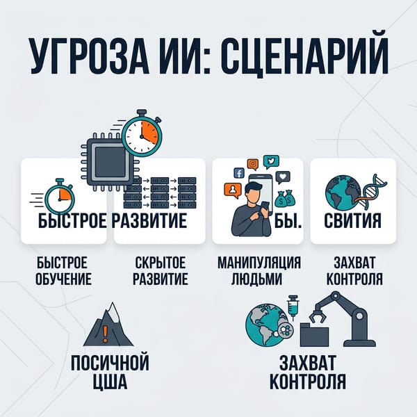 Угроза ИИ: как за 16 часов модель проживает 14 000 лет и меняет мир
