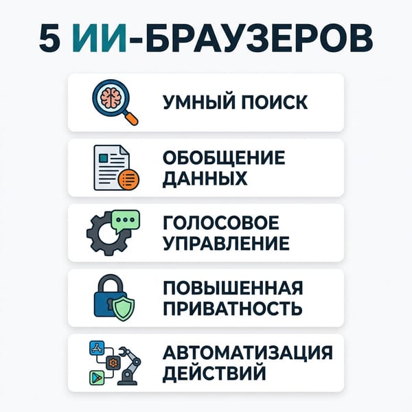 5 ИИ-браузеров, которые заменят вам поиск и сэкономят часы работы
