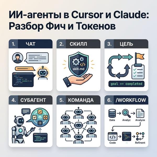 ИИ-агенты в Cursor и Claude: как не разориться на фичах и токенах